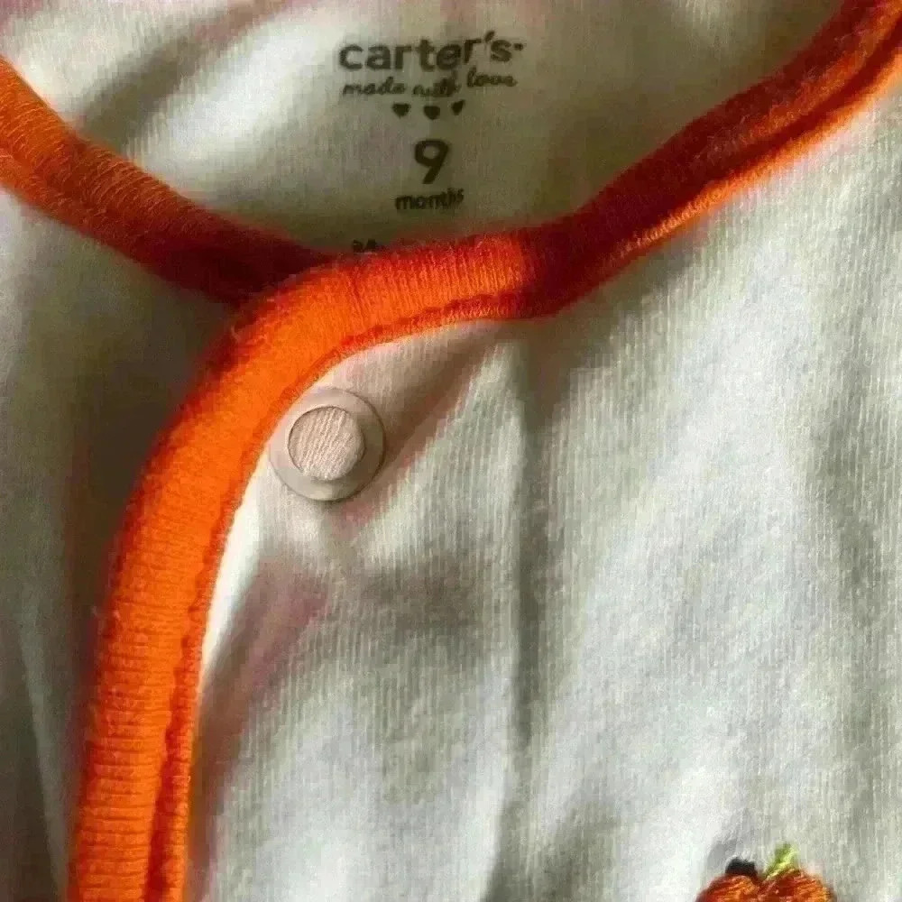Vintage Carter’s Bundle Top, Sweater, Dress, Leggings and Onesie - Picture 3 of 16